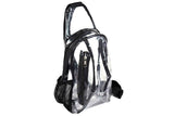 Darrahopens Home & Garden > Travel > Duffel Bags Clear Sling Bag PVC Crossbody Bag for Stadium Events Concerts and Hiking