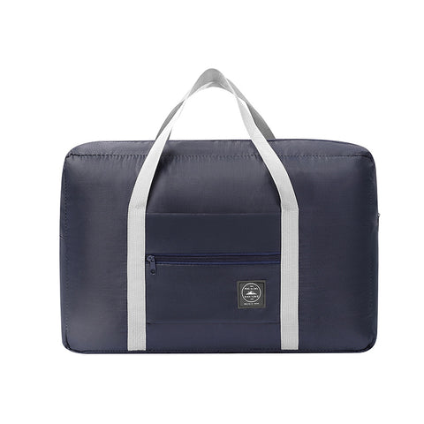 Darrahopens Home & Garden > Travel > Duffel Bags Dark Blue Foldable Travel Duffel Bag – Lightweight, Waterproof Oxford Fabric Storage Bag for Short Trips, Moving(5-Piece Set)