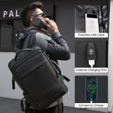 Darrahopens Home & Garden > Travel > Duffel Bags Large Carry On Backpack, 40L Expandable USB Backpack, 17.3” Laptop Backpack for Men Airline Approved Travel Business Weekender Bag In Australia - Darrahopens