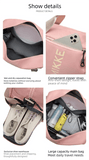 Darrahopens Home & Garden > Travel > Duffel Bags Large Travel Duffle Bag Gym Sports Weekender with Shoe Compartment Wet Pocket Lightweight Carry On Luggage Bag (Black)