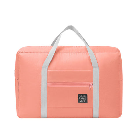 Darrahopens Home & Garden > Travel > Duffel Bags Pink Foldable Travel Duffel Bag – Lightweight, Waterproof Oxford Fabric Storage Bag for Short Trips, Moving(5-Piece Set)