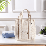 Darrahopens Home & Garden > Travel > Duffel Bags Portable 22*11.5*25cm Insulated Lunch Bag Food Container Picnic Storage Handbag