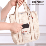 Darrahopens Home & Garden > Travel > Duffel Bags Portable 22*11.5*25cm Insulated Lunch Bag Food Container Picnic Storage Handbag