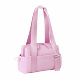 Darrahopens Home & Garden > Travel > Duffel Bags Stylish Pink Mini Gym Bag & Travel Tote - Compact Duffel with Wet Pocket, Luggage Sleeve & Multiple Compartments