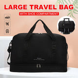 Darrahopens Home & Garden > Travel > Duffel Bags Yoga Fitness Bag Outdoor Sports Travel Bag Large Capacity Gym Luggage Bag