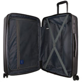 Darrahopens Home & Garden > Travel Milleni Hardshell Checked Luggage Bag Travel Suitcase 65cm (82.5L) - Black