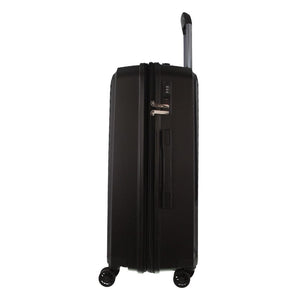 Darrahopens Home & Garden > Travel Milleni Hardshell Checked Luggage Bag Travel Suitcase 65cm (82.5L) - Black