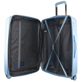 Darrahopens Home & Garden > Travel Milleni Hardshell Checked Luggage Bag Travel Suitcase 65cm (82.5L) - Blue