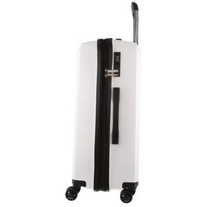 Darrahopens Home & Garden > Travel Milleni Hardshell Checked Luggage Bag Travel Suitcase 65cm (82.5L) - White