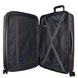 Darrahopens Home & Garden > Travel Milleni Hardshell Checked Luggage Bag Travel Suitcase 75cm (124L) - Black