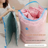 Darrahopens Home & Garden > Travel > Packing Organisers 11-piece Vacuum Storage Bags Set(2 small, 2 medium, 3 large, 3 extra large, 1 hand pump)- Heavy Duty Space Saving Compression Bags for Clothes Quilts Bedding Moisture Proof Wardrobe Organisation Travel Storage Reusable Durable Seal