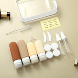 Darrahopens Home & Garden > Travel > Packing Organisers 16-Piece Travel Bottle Set with Leak-Proof Silicone Squeeze Bottles – Reusable Toiletry Containers for Shampoo, Lotion, Makeup Remover (Cream)  | Other Colors Available in Store
