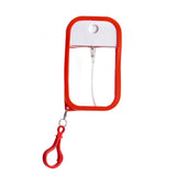 Darrahopens Home & Garden > Travel > Packing Organisers 3-Pack Ultra-Slim 50ml Card-Style Travel Spray Bottle with Red Silicone Sleeve - Portable ABS/PETG Refillable Hydration Sprayer