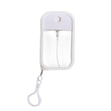 Darrahopens Home & Garden > Travel > Packing Organisers 3-Pack Ultra-Slim 50ml Card-Style Travel Spray Bottle with White Silicone Sleeve - Portable ABS/PETG Refillable Hydration Sprayer