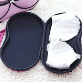 Darrahopens Home & Garden > Travel > Packing Organisers Fashionable EVA Bra Travel Storage Bag: Large Capacity Portable with Lid, Compression Resistant Anti Deformation, Essential for Business Trips, Beautiful and Practical/Black and white stripes In Australia - Darrahopens