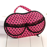 Darrahopens Home & Garden > Travel > Packing Organisers Fashionable EVA Bra Travel Storage Bag: Large Capacity Portable with Lid, Compression Resistant Anti Deformation, Essential for Business Trips, Beautiful and Practical/Black and white stripes In Australia - Darrahopens