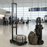 Darrahopens Home & Garden > Travel > Packing Organisers Folding Portable Cart: Lightweight 1.3kg, Load Capacity 30kg, Silent Smooth Wheels, Essential Tool for Travel, Shopping and Moving In Australia - Darrahopens