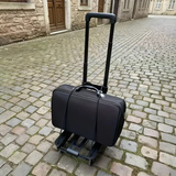 Darrahopens Home & Garden > Travel > Packing Organisers Folding Portable Cart: Lightweight 1.3kg, Load Capacity 30kg, Silent Smooth Wheels, Essential Tool for Travel, Shopping and Moving In Australia - Darrahopens