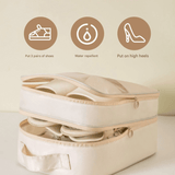 Darrahopens Home & Garden > Travel > Packing Organisers Light blue Travel Shoe Bag Portable Luggage Organizer Waterproof Dustproof Shoe Pouch