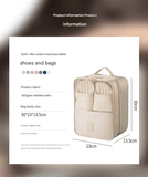 Darrahopens Home & Garden > Travel > Packing Organisers Light blue Travel Shoe Bag Portable Luggage Organizer Waterproof Dustproof Shoe Pouch