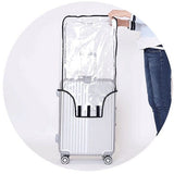 Darrahopens Home & Garden > Travel > Packing Organisers Luggage Cover - Transparent PVC Material - Waterproof and Scratch Resistant - Semi-transparent Luggage Cover - Suitable for Business Travel and Daily Use - 30