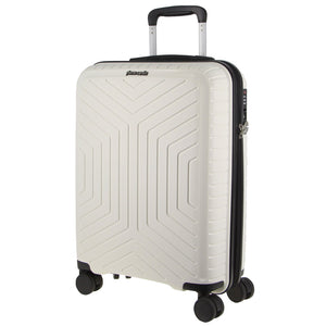 Darrahopens Home & Garden > Travel Pierre Cardin 76cm Large Hard-Shell Suitcase Travel Luggage Bag - White
