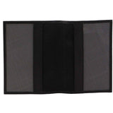 Darrahopens Home & Garden > Travel Pierre Cardin Slim Leather Passport Wallet Holder RFID Case Cover - Black
