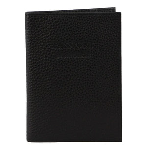 Darrahopens Home & Garden > Travel Pierre Cardin Slim Leather Passport Wallet Holder RFID Case Cover - Black