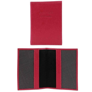 Darrahopens Home & Garden > Travel Pierre Cardin Slim Leather Passport Wallet Holder RFID Case Cover - Fuschia