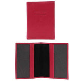 Darrahopens Home & Garden > Travel Pierre Cardin Slim Leather Passport Wallet Holder RFID Case Cover - Fuschia