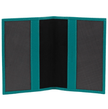 Darrahopens Home & Garden > Travel Pierre Cardin Slim Leather Passport Wallet Holder RFID Case Cover - Turquoise