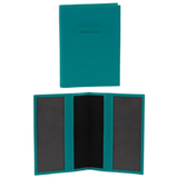 Darrahopens Home & Garden > Travel Pierre Cardin Slim Leather Passport Wallet Holder RFID Case Cover - Turquoise