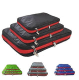 Darrahopens Home & Garden > Travel > Suitcases 3pcs Travel Luggage Packing Cubes Organizers & Storage Bag Set