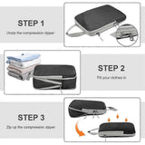 Darrahopens Home & Garden > Travel > Suitcases 4pcs Ultralight Compression Packing Cubes for Carry-On Suitcase Travel Bags