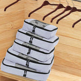 Darrahopens Home & Garden > Travel > Suitcases 5pcs Travel Packing Cubes Luggage Organizer Set for Suitcases and Bags
