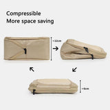 Darrahopens Home & Garden > Travel > Suitcases 6pcs Compression Packing Cubes Type B Travel Suitcase Organizer Storage Bags