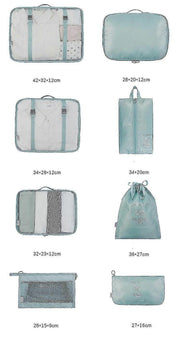 Darrahopens Home & Garden > Travel > Suitcases Packing Cubes for Travel Luggage Organization - Multipurpose Set