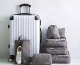 Darrahopens Home & Garden > Travel > Suitcases Packing Cubes Travel Bag Set for Rolling Luggage Organization