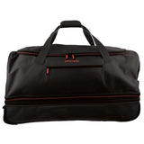 Darrahopens Home & Garden > Travel > Suitcases Pierre Cardin Trolley Bag Large Soft Travel Luggage Wheeled Duffle 82cm - Black