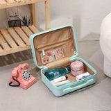 Darrahopens Home & Garden > Travel > Suitcases Portable 14 Inch Suitcase Mini Small Travel Storage Hand Gift Box - Black