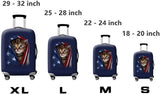 Darrahopens Home & Garden > Travel > Suitcases Suitcase Protective Cover Compatible with Cat B Cat B XL Fits 18-32 Inch Luggage