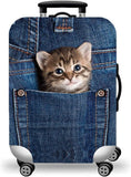 Darrahopens Home & Garden > Travel > Suitcases Suitcase Protective Cover Compatible with Cat B Cat B XL Fits 18-32 Inch Luggage