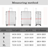 Darrahopens Home & Garden > Travel > Suitcases Suitcase Protective Cover Compatible with Cat B Cat B XL Fits 18-32 Inch Luggage