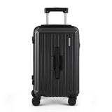 Darrahopens Home & Garden > Travel > Suitcases Wanderlite 20" Trunk Luggage Suitcase Travel Carry On TSA Lock Black