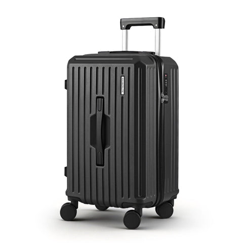 Darrahopens Home & Garden > Travel > Suitcases Wanderlite 20" Trunk Luggage Suitcase Travel Carry On TSA Lock Black