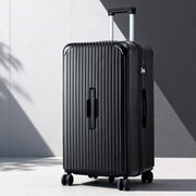 Darrahopens Home & Garden > Travel > Suitcases Wanderlite 28" Trunk Luggage Suitcase Travel 5 Wheels Type-C Port TSA Black