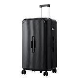 Darrahopens Home & Garden > Travel > Suitcases Wanderlite 28" Trunk Luggage Suitcase Travel 5 Wheels Type-C Port TSA Black