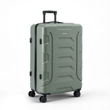 Darrahopens Home & Garden > Travel > Suitcases Wanderlite 3pcs Luggage Suitcase Set Trolley Travel TSA Lightweight Hard Case Grey Green