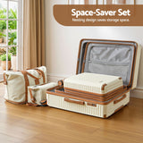 Darrahopens Home & Garden > Travel > Suitcases Wanderlite 5pcs Luggage Suitcase Set Trolley Travel TSA Lightweight Hard Case