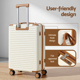 Darrahopens Home & Garden > Travel > Suitcases Wanderlite 5pcs Luggage Suitcase Set Trolley Travel TSA Lightweight Hard Case